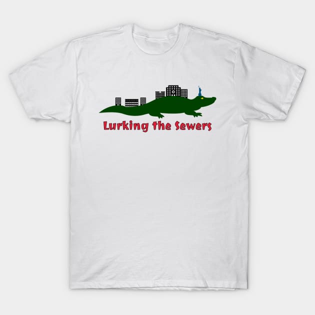 Lurking the Sewers T-Shirt by L'Appel du Vide Designs by Danielle Canonico
